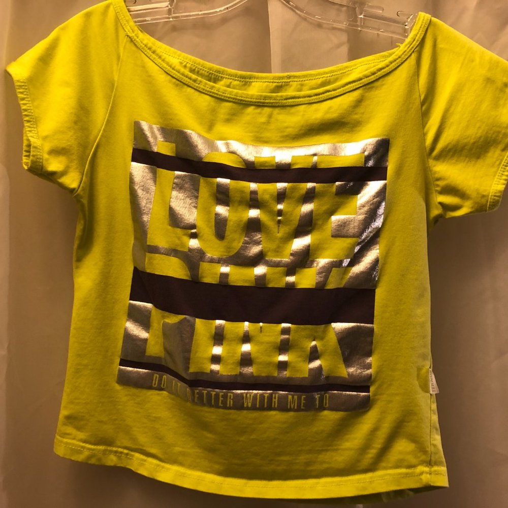 LOVE PINK, Cropped Tee